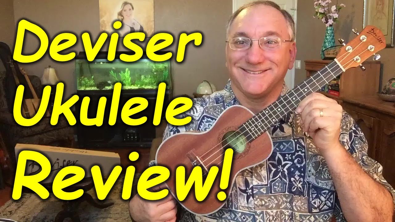 Deviser Sapele Concert Ukulele (UK24-30) Review.