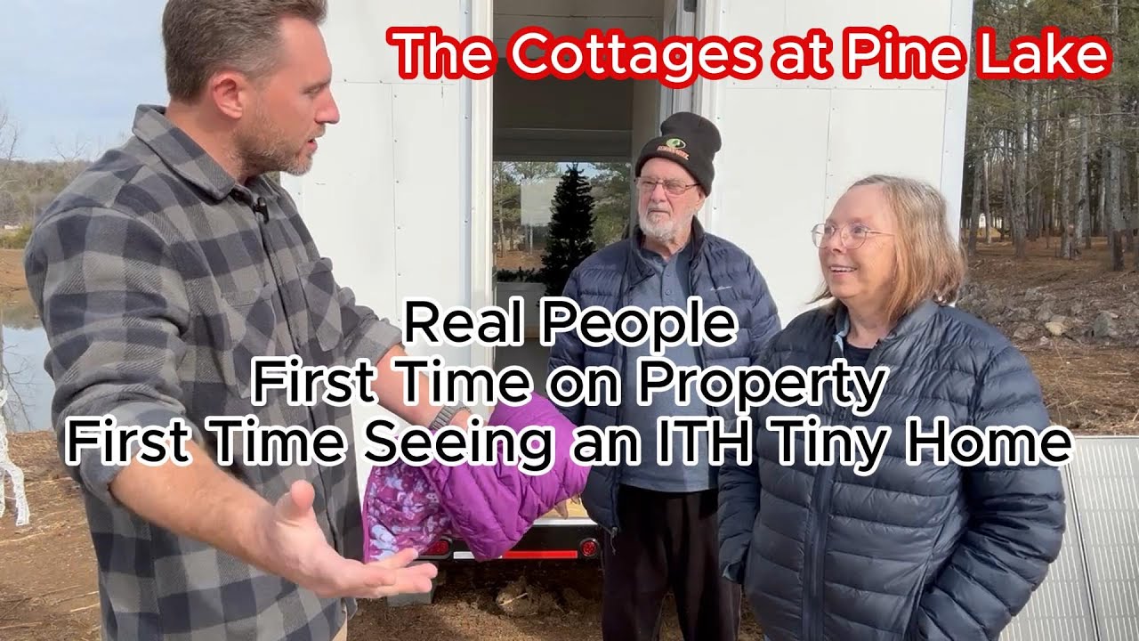 What do visitors think? Onsite Q&A + tour at The Cottages at Pine Lake Tiny House Community Property