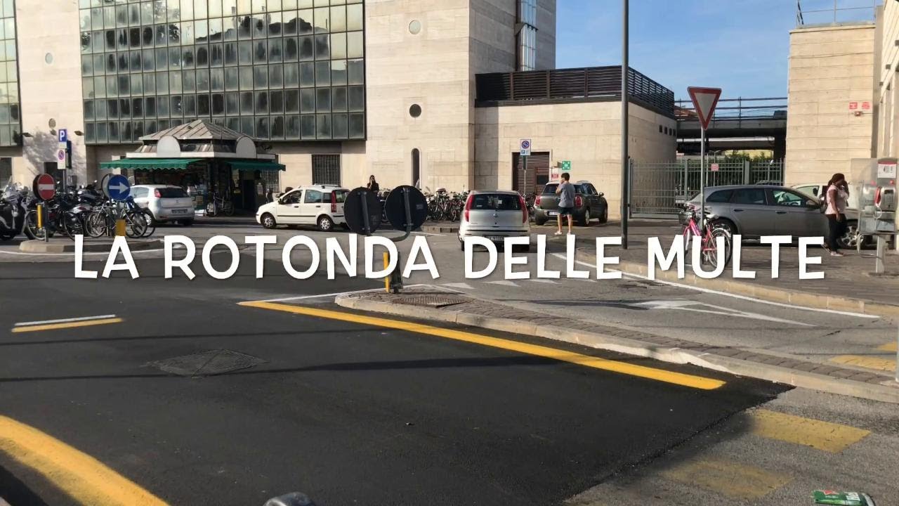 Padova, record di multe alla rotatoria della Stazione