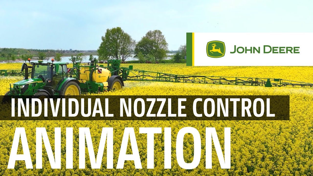 Individual Nozzle Control for John Deere Sprayers with ANIMATION