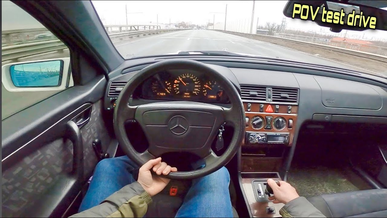 1996 Mercedes C 180 (W202) POV Test Drive