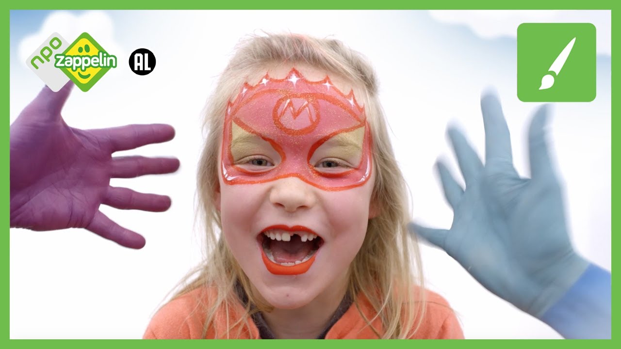 SCHMINCKEN: MEGA MINDY | CLOWN | HEKS  | De Handjes | NPO Zappelin