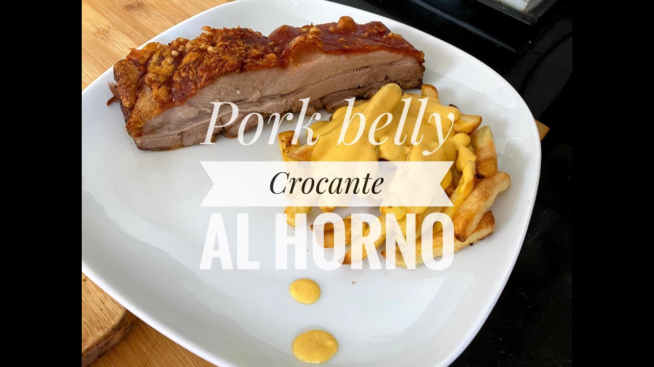 como hacer panceta de cerdo (Pork belly) crocante al horno | La Osadia