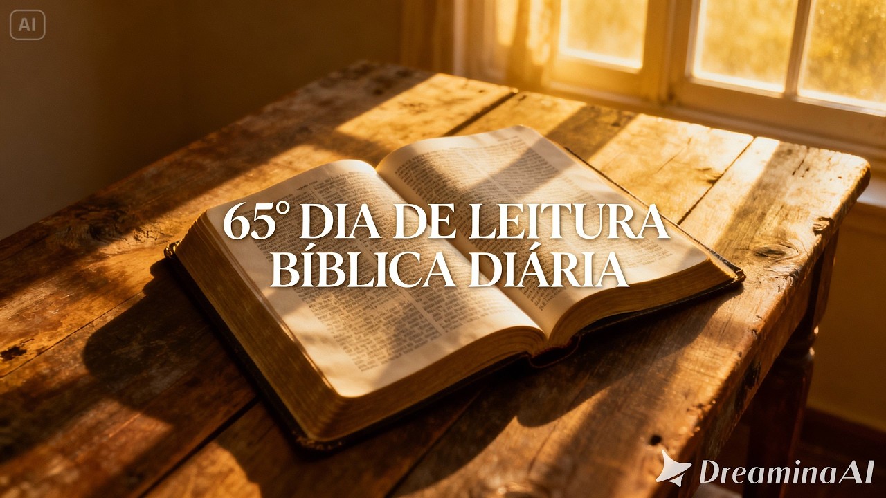 65º DIA DE LEITURA BÍBLICA DIÁRIA 65/365 2026