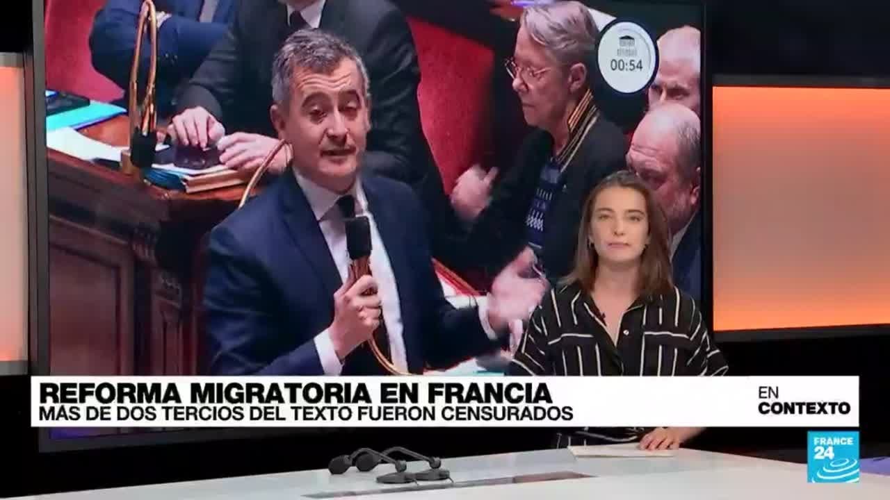 Lo que queda de la reforma migratoria en Francia
