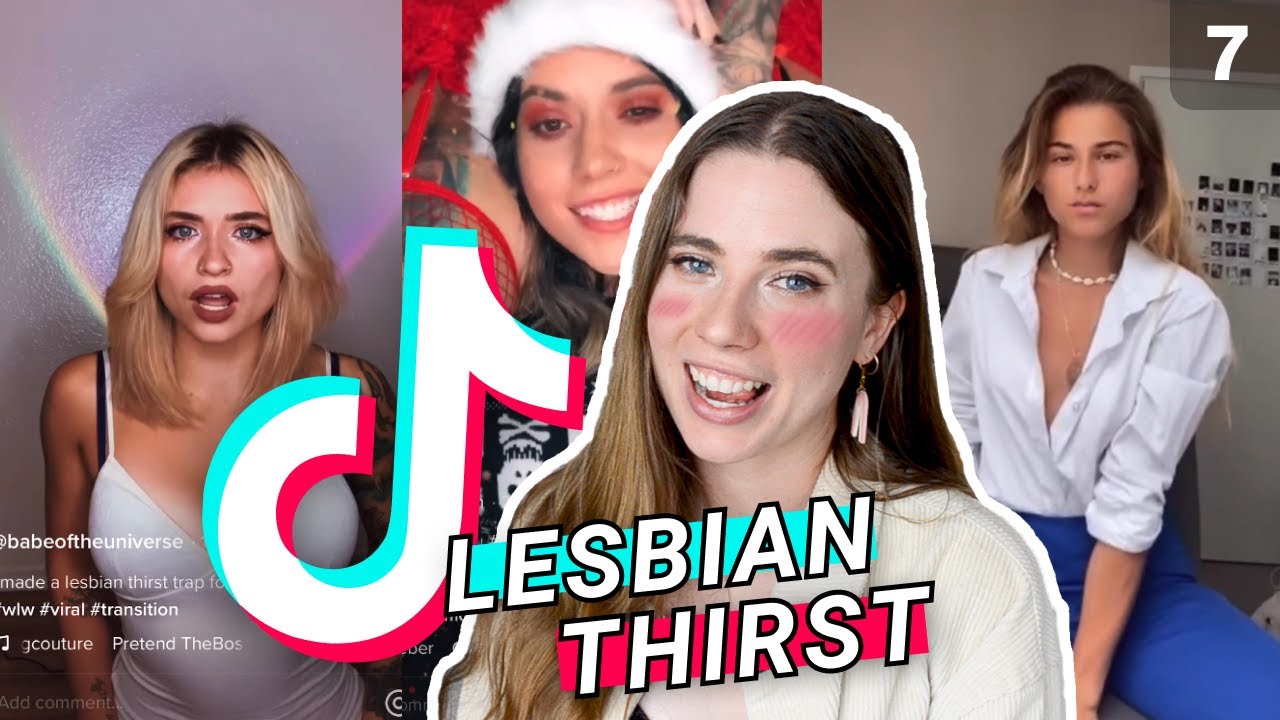 REACTING TO LESBIAN THIRST TRAPS ON TIKTOK
