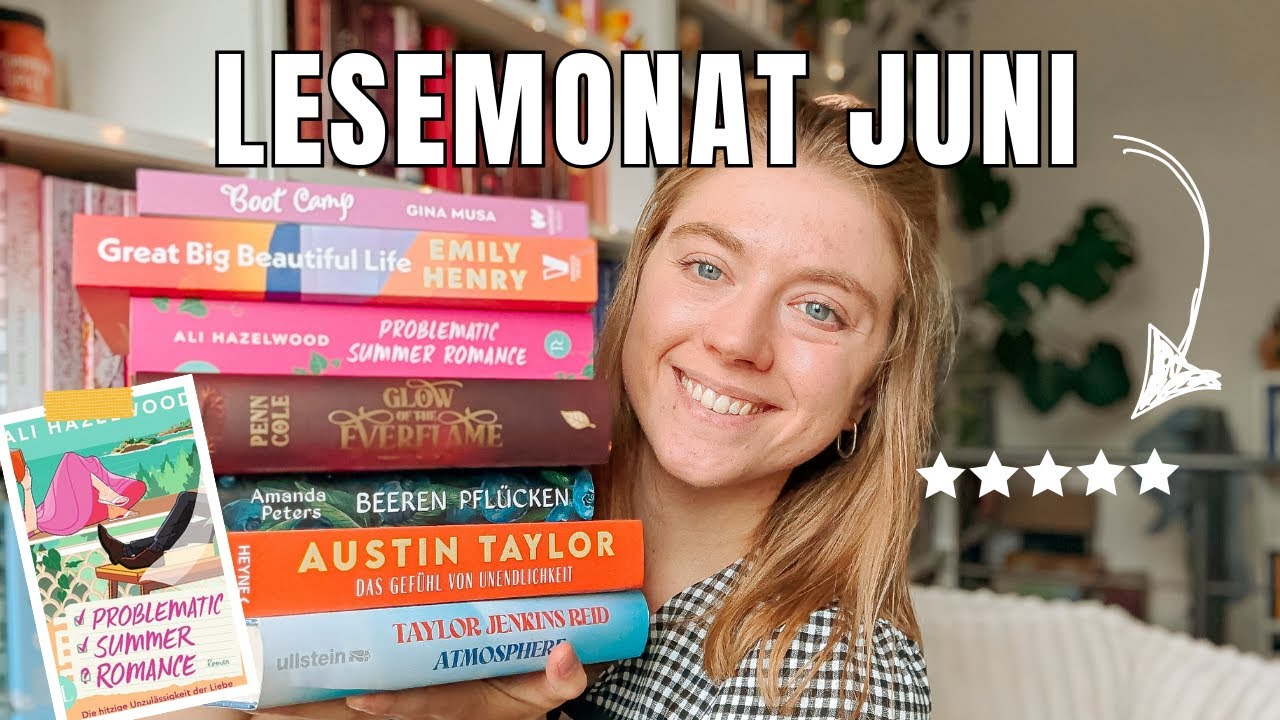 4 Highlights und 1 Flop📚 | Lesemonat Juni ☀️ | Bookaholicgroup