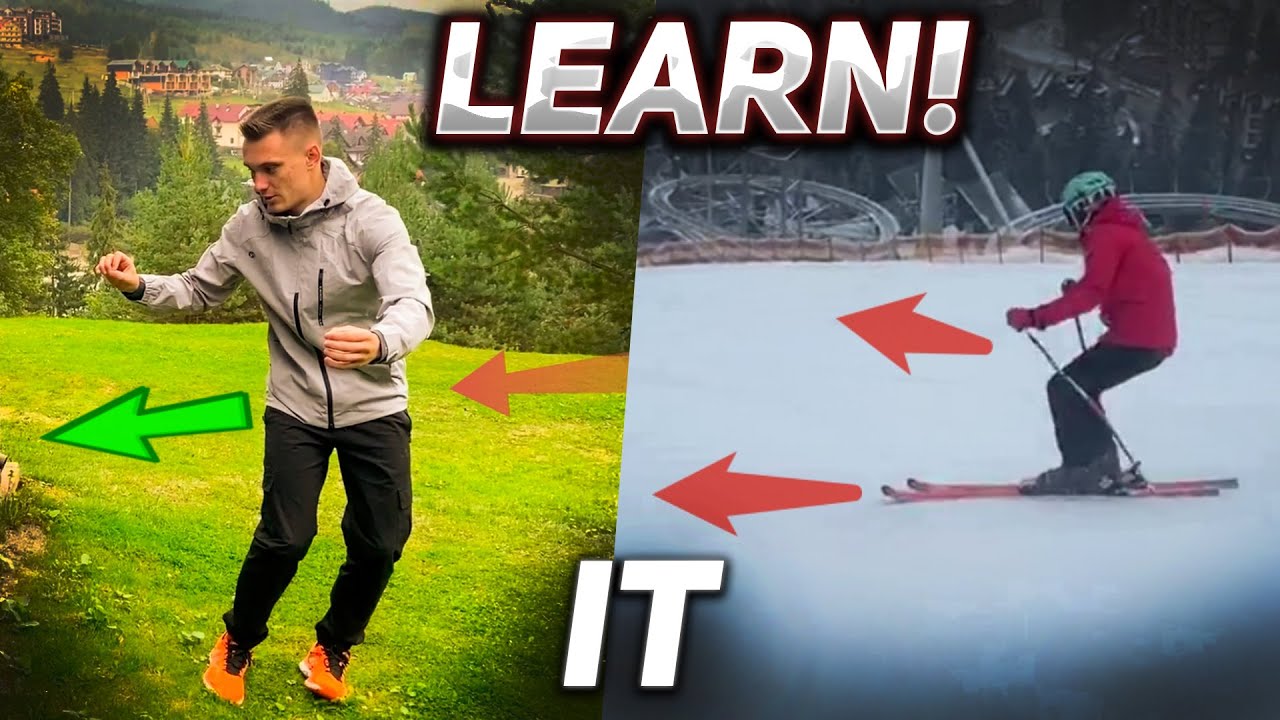 MAIN in CARVING transition/EDGE change | Preparation for SKI season, Ski Preparation workout at Home