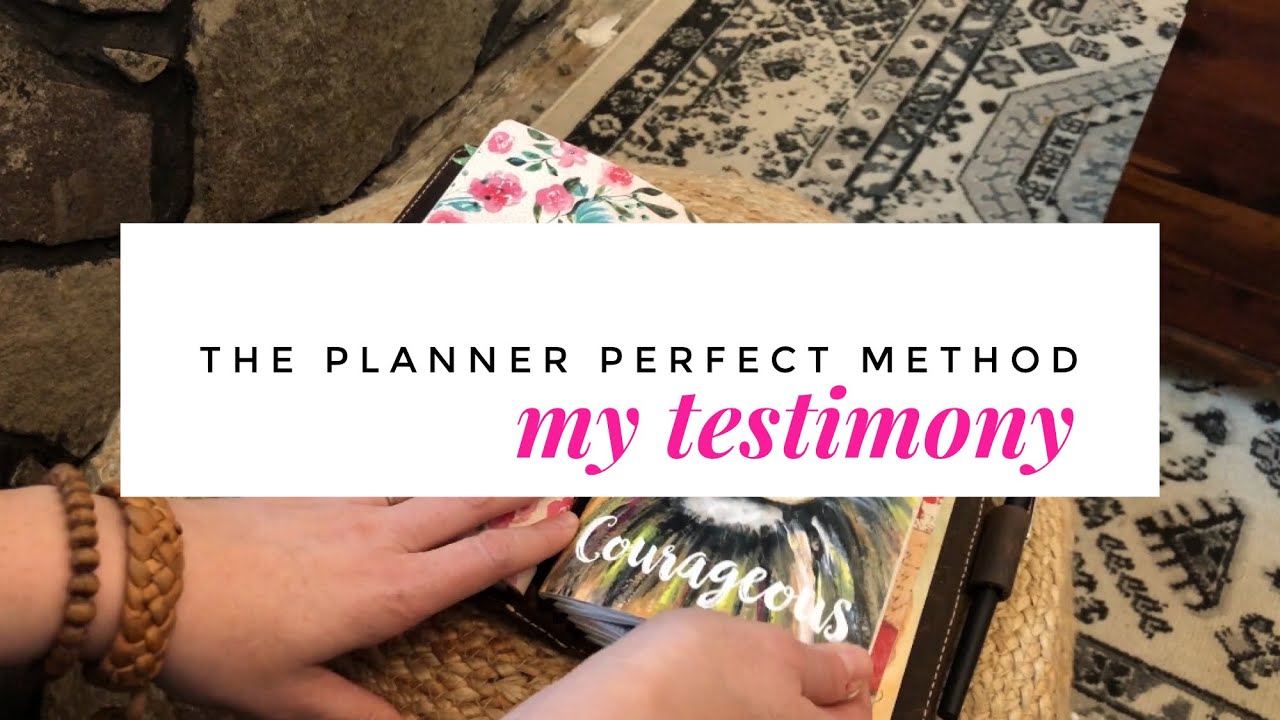The Planner Perfect Method // with a flip