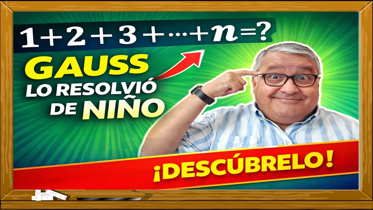 El Truco Genial Detrás de 1 + 2 + 3 + … + 100 | Método Secreto de Gauss