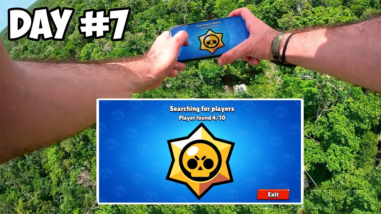 I Played Brawl Stars Outside For 1 Week