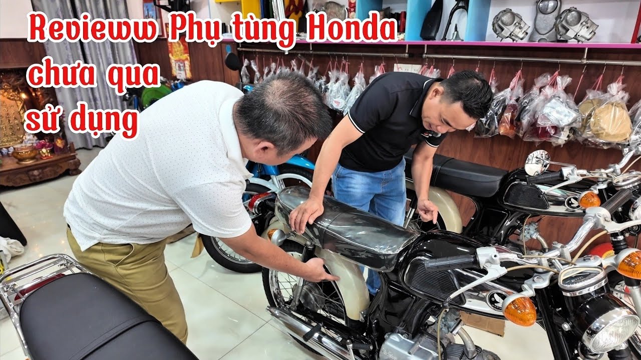 Những món phụ kiện Honda 67 72& 68 chưa khui bịch
