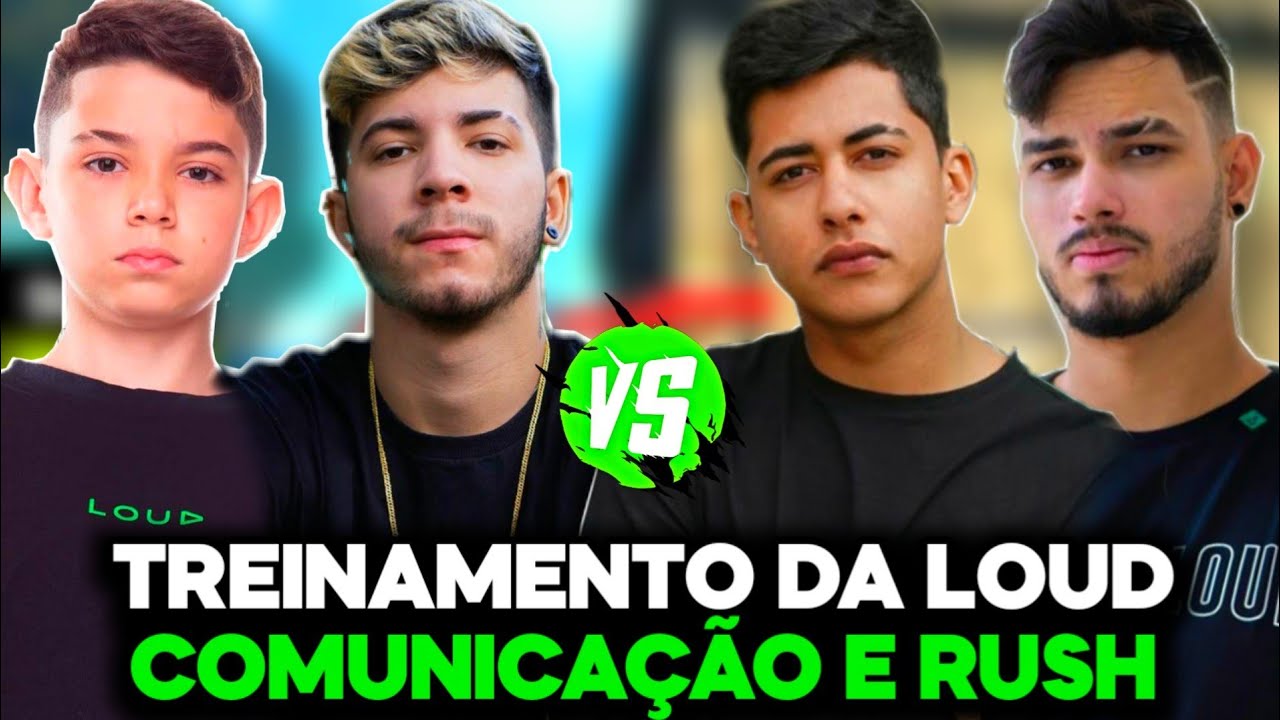 TREINAMENTO DA LOUD DE COMUNICAÇÃO E RUSH! THURZIN E LZINN VS. JORDAN E BRADOOCK!