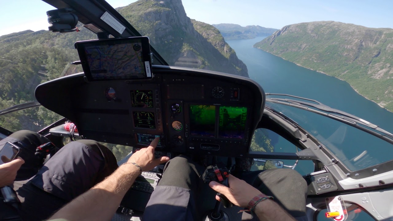 One beautiful sling, Frafjord, Norway Helicopter sling load AS 350, H125
