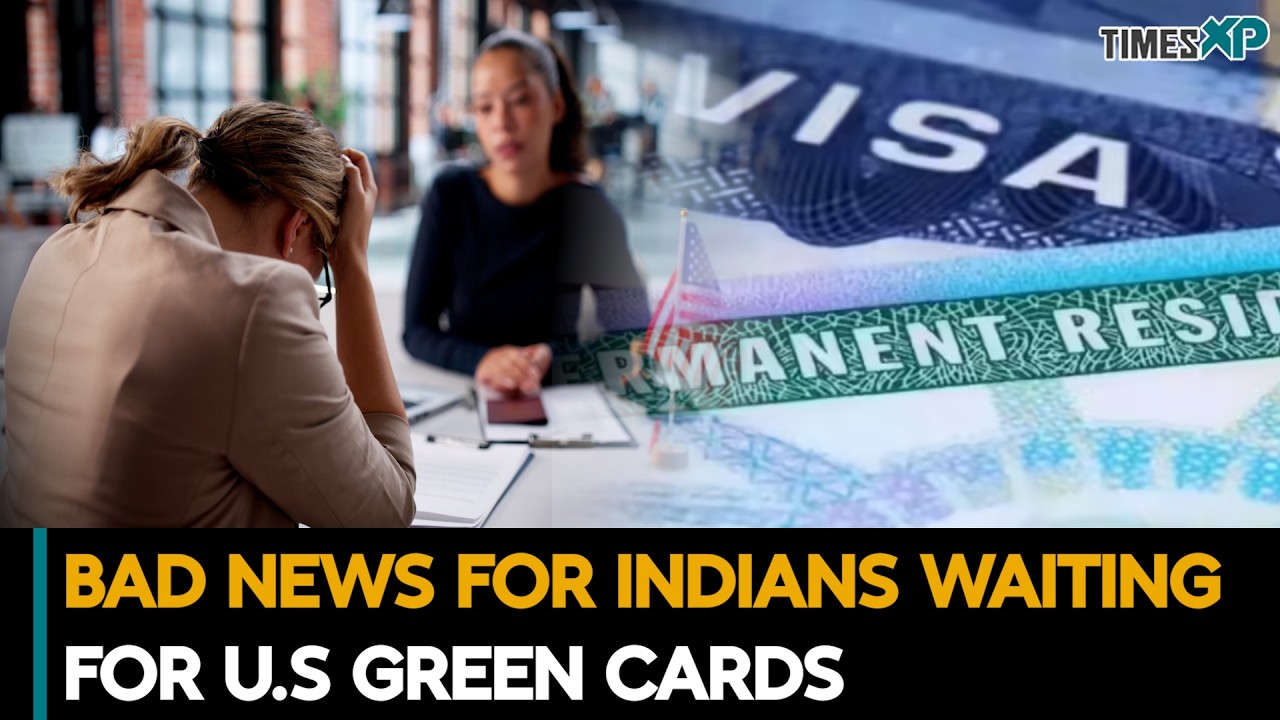 Indian H-1B Holders Face Bigger Green Card Issue | Indians In U.S