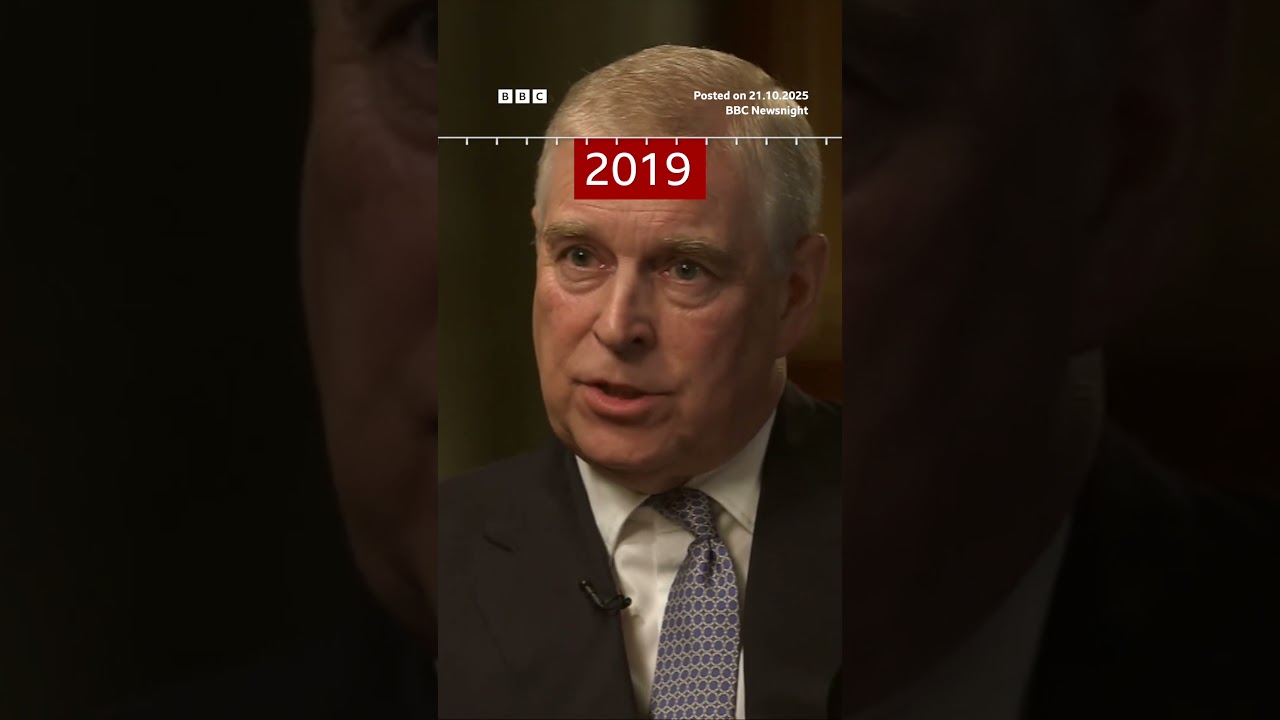 Интервью принца Эндрю программе BBC Newsnight в 2019 году. #BBCNews