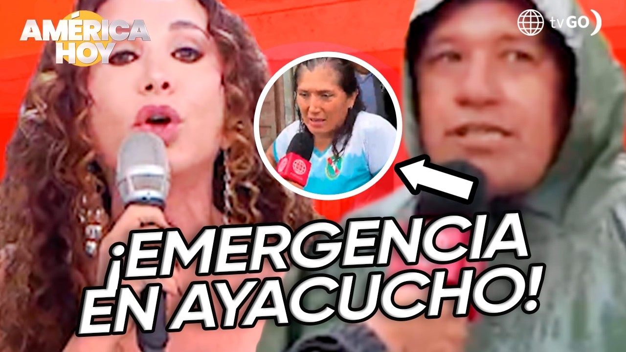 América Hoy: Vecinos viven preocupados por lluvias en Ayacucho (HOY)