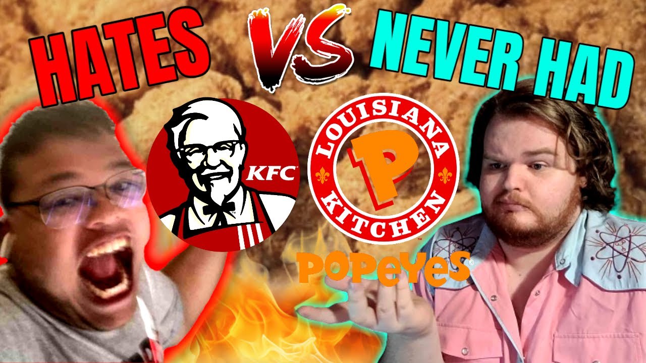 KFC Hater Forces Me to Eat Popeyes for the First Time┃Unwieldy
