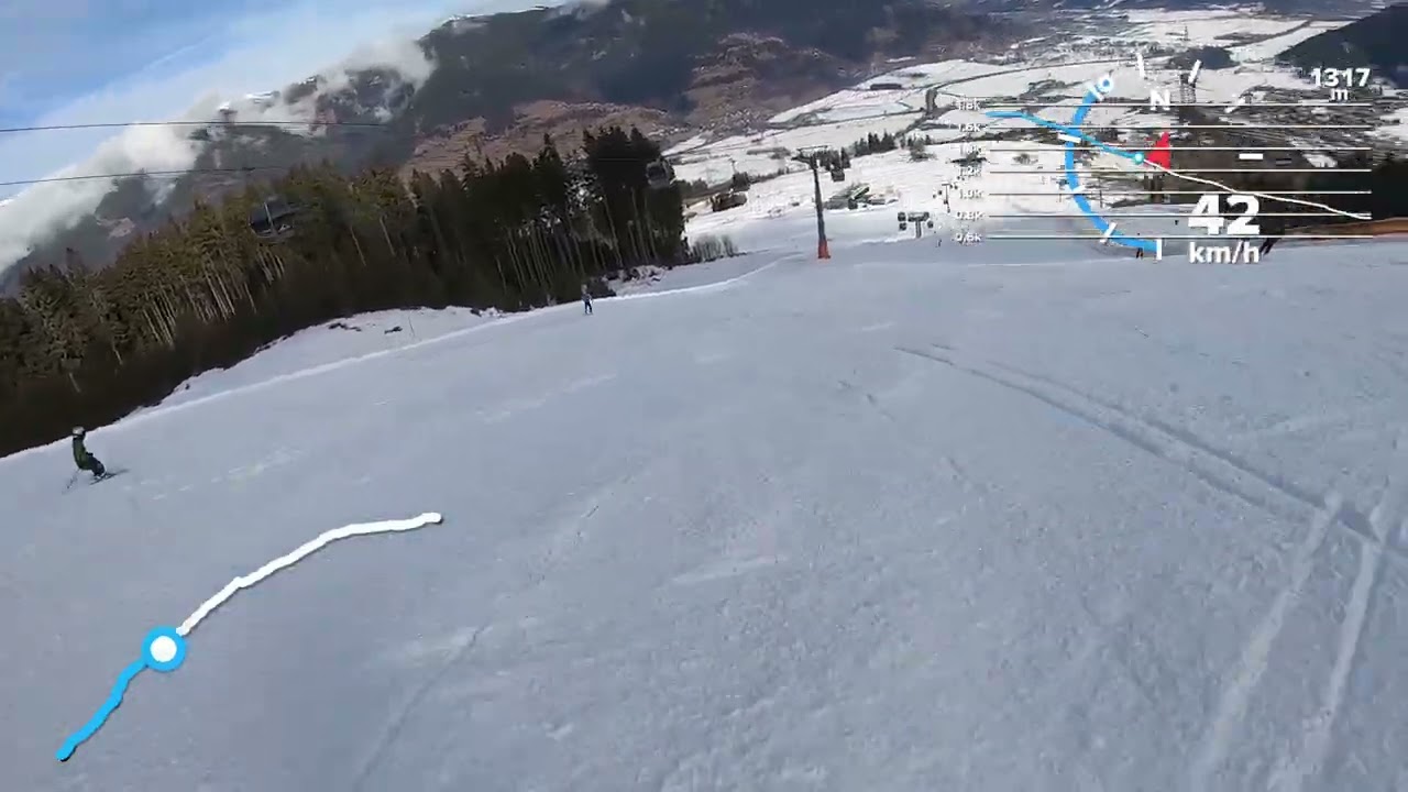 Kaprun ganze Skipiste