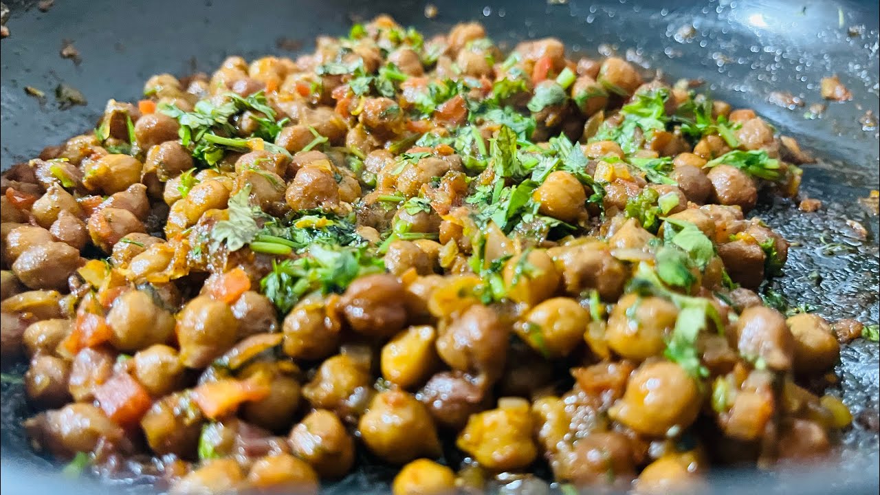 MR-53🥙प्रोटीनयुक्त चण्याची सुक्की भाजी | Protein-Rich Dry Chickpea Vegetable
