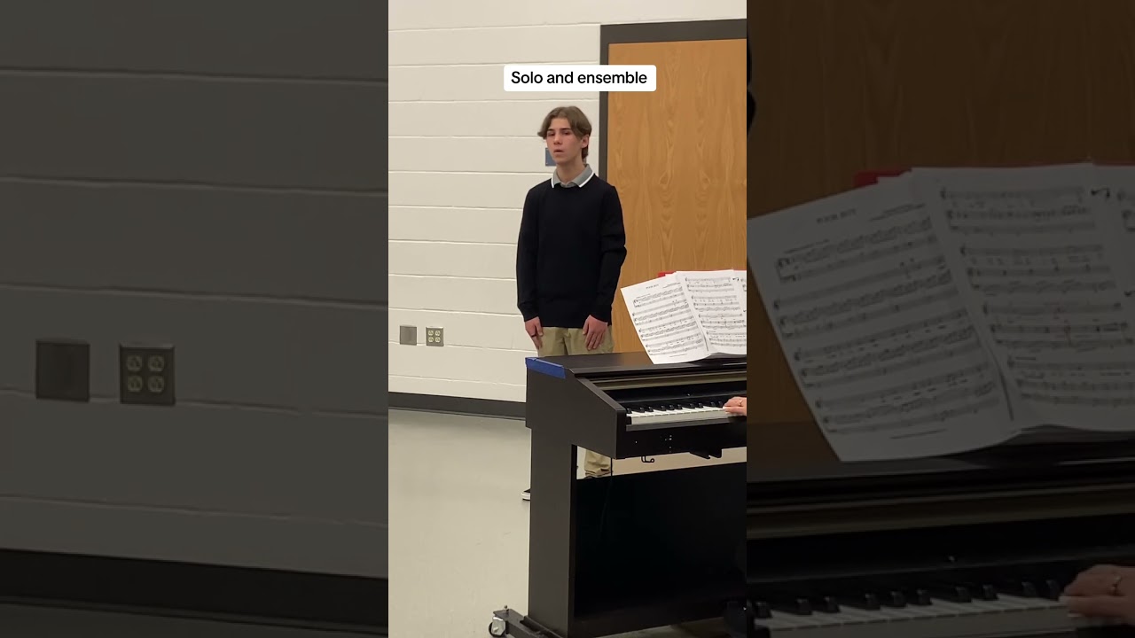 Solo and ensemble 2024 Luke Muirheid Poor Boy composed by Ruth Elaine Schram