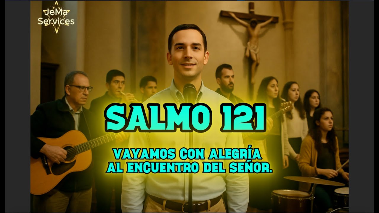 SALMO 121 VAYAMOS CON ALEGRÍA AL ENCUENTRO DEL SEÑOR Solemnidad Nuestro Sr Jesús como Cristo Rey CC