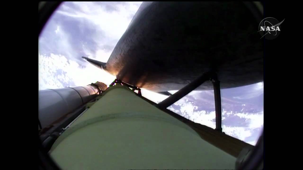 STS-125 Launch Replay  - External Tank Camera - HD