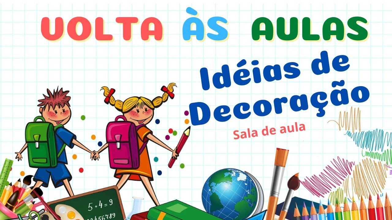 Volta às aulas!! Idéias incríveis de Decoração.