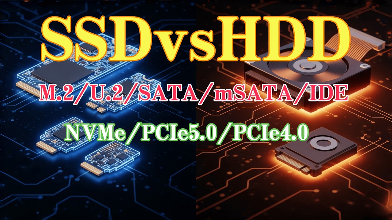 HDD/SSD  M.2 SATA M.2 PCIe NVMe  SLC/MLC/TLC/QLC CMR SMR 3.5 '' 2.5 '' ... 还有啥参数是不知道的？ 我们一次性聊透！