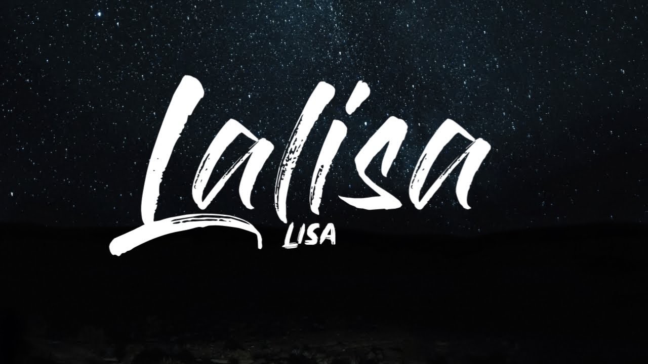 LISA - LALISA KARAOKE Instrumental With Lyrics