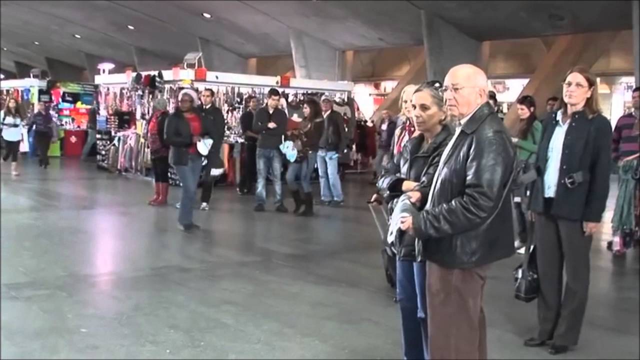 Ópera na Gare do Oriente, em Lisboa - Portugal