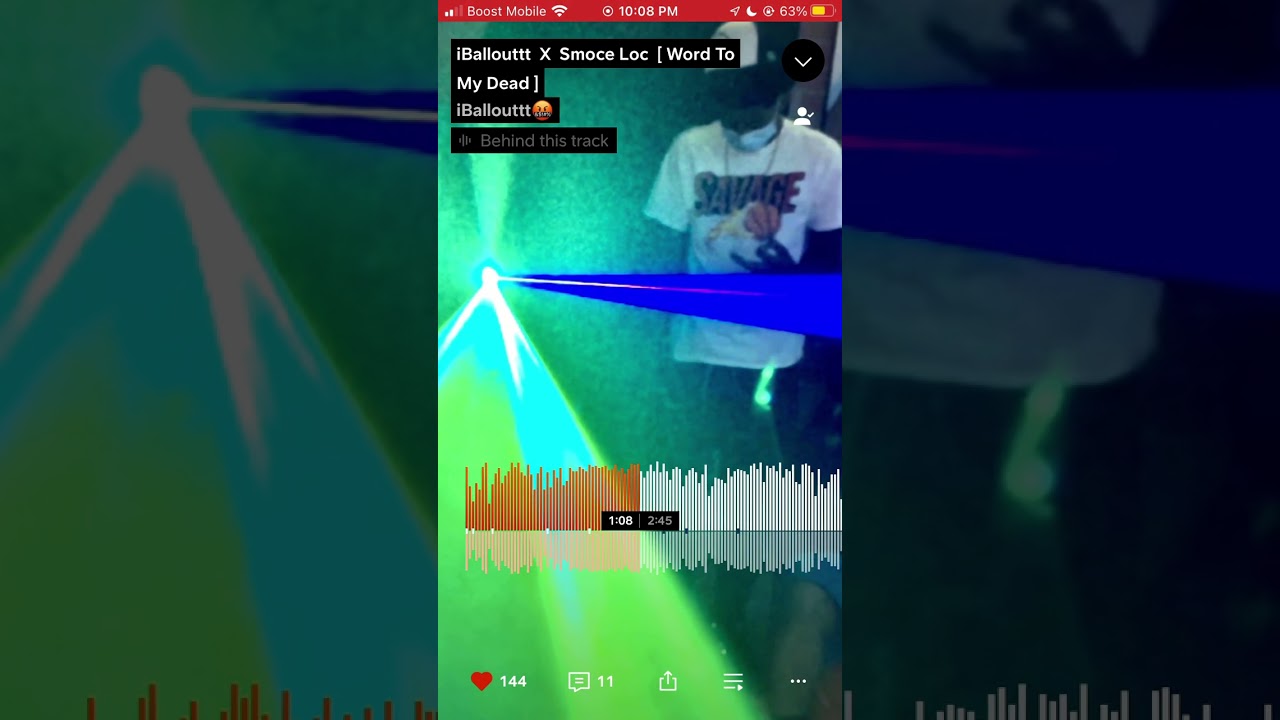iballOuttt X Smoce Loc - Word To My Dead