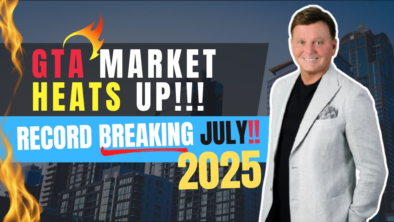 Best July in 4 Years Gta Housing Market on Fire