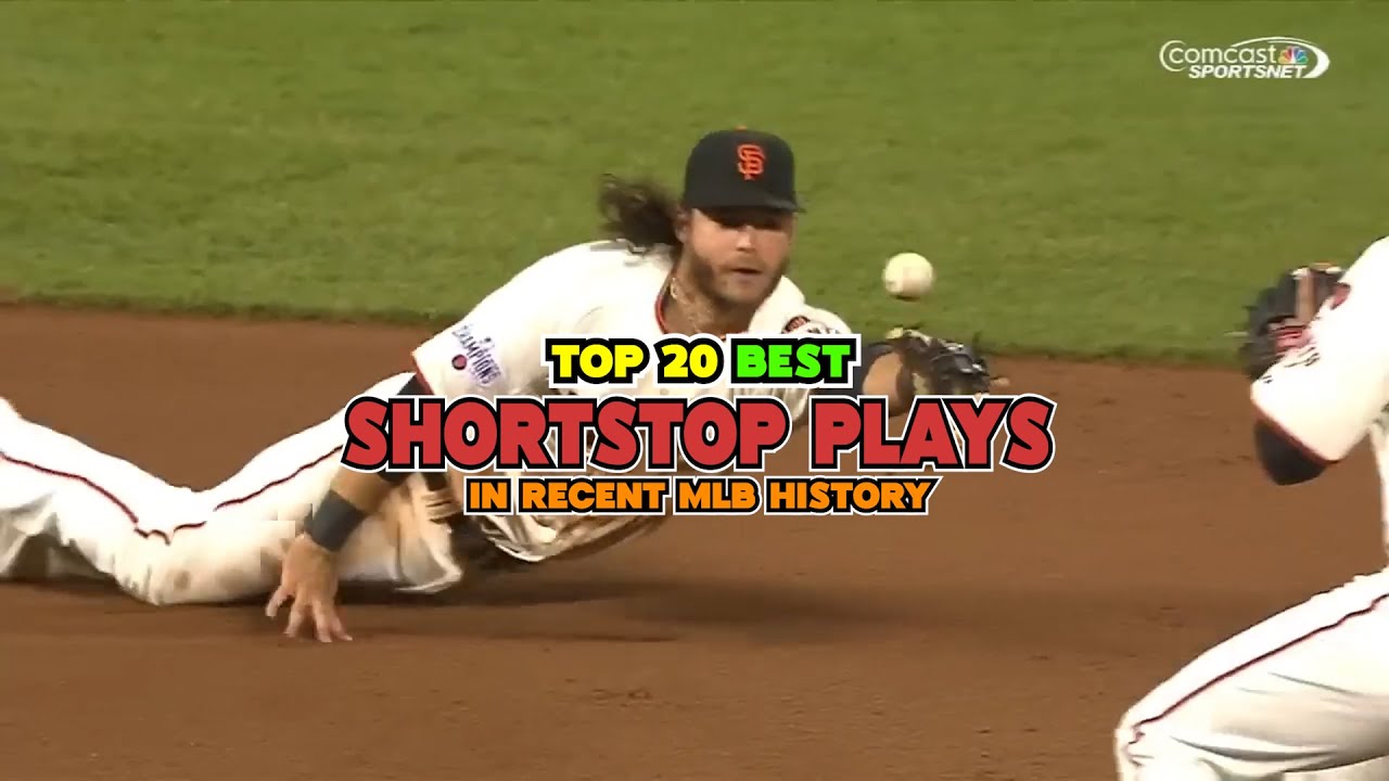 Top 20 Best Shortstop Plays in recent MLB history