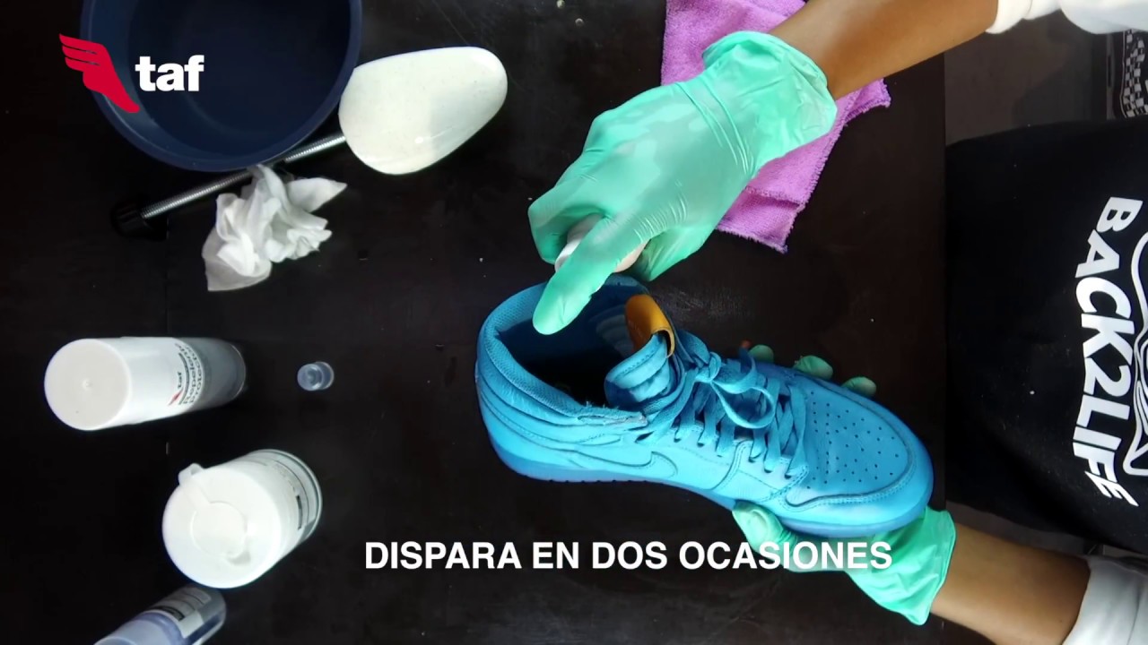 TAF PRESENTA SU LINEA DE PRODUCTOS PARA EL CUIDADO DE SNEAKERS