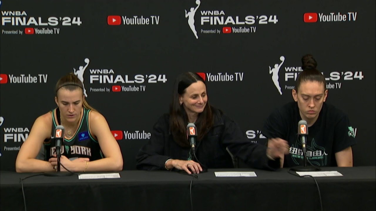 2024 WNBA Finals Game 2 Post-Game Press Conference: Liberty vs. Lynx