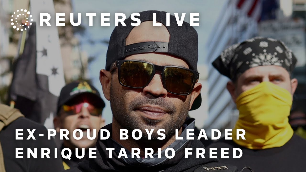 LIVE: Ex-Proud Boys leader Enrique Tarrio arrives in Miami after pardon