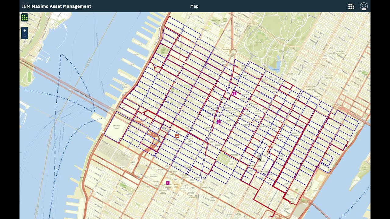 IBM Maximo Spatial - Map Work Center
