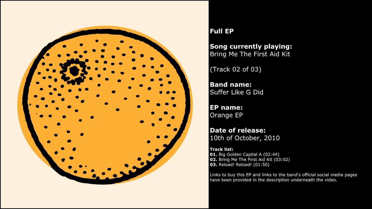 Suffer Like G Did - Orange EP (Full EP)