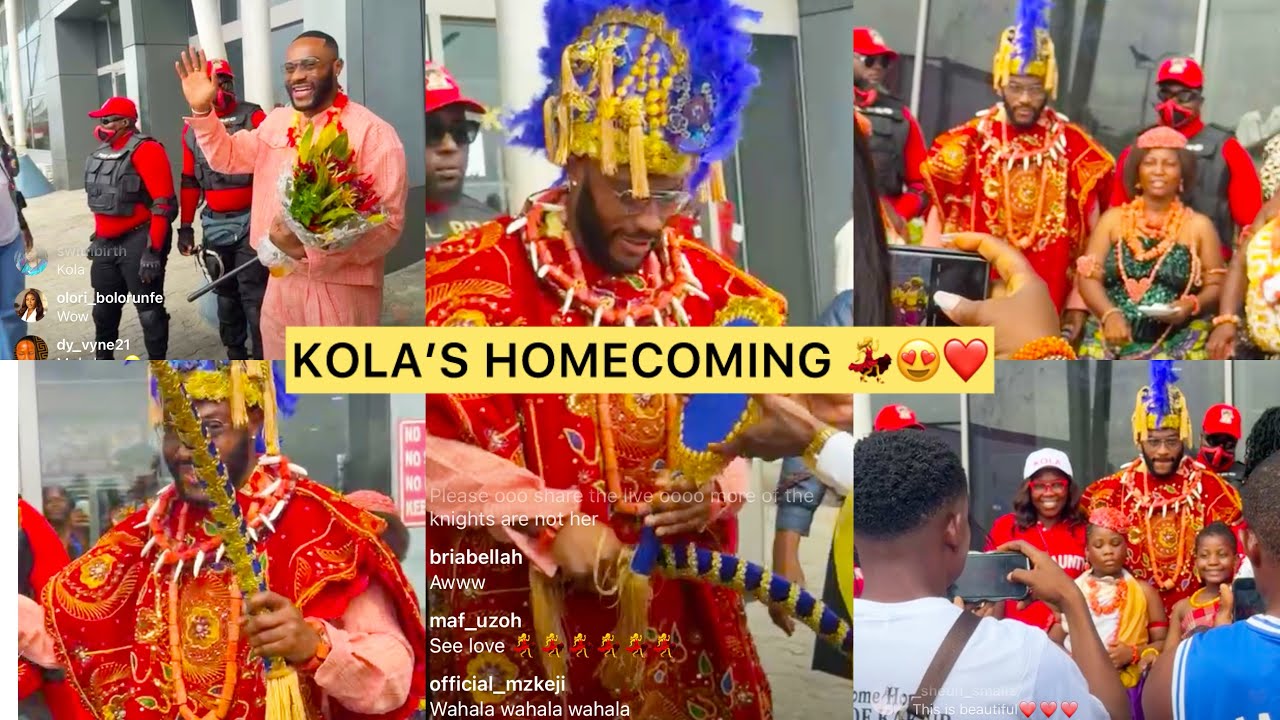 KOLA HOMECOMING❤️EPIC WELCOMING PART IN PORTHACOURT 🥰BBNAIJA SEASON 10 BBNAIJA