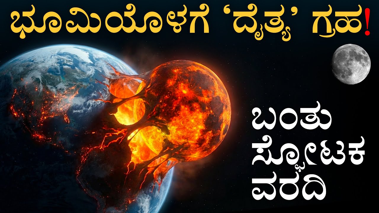 ಚಂದ್ರನ ಜನ್ಮ ರಹಸ್ಯ! | Giant  N Impact Hypothesis | Moon's Origin Story | Amar Prasad | Masth Maga