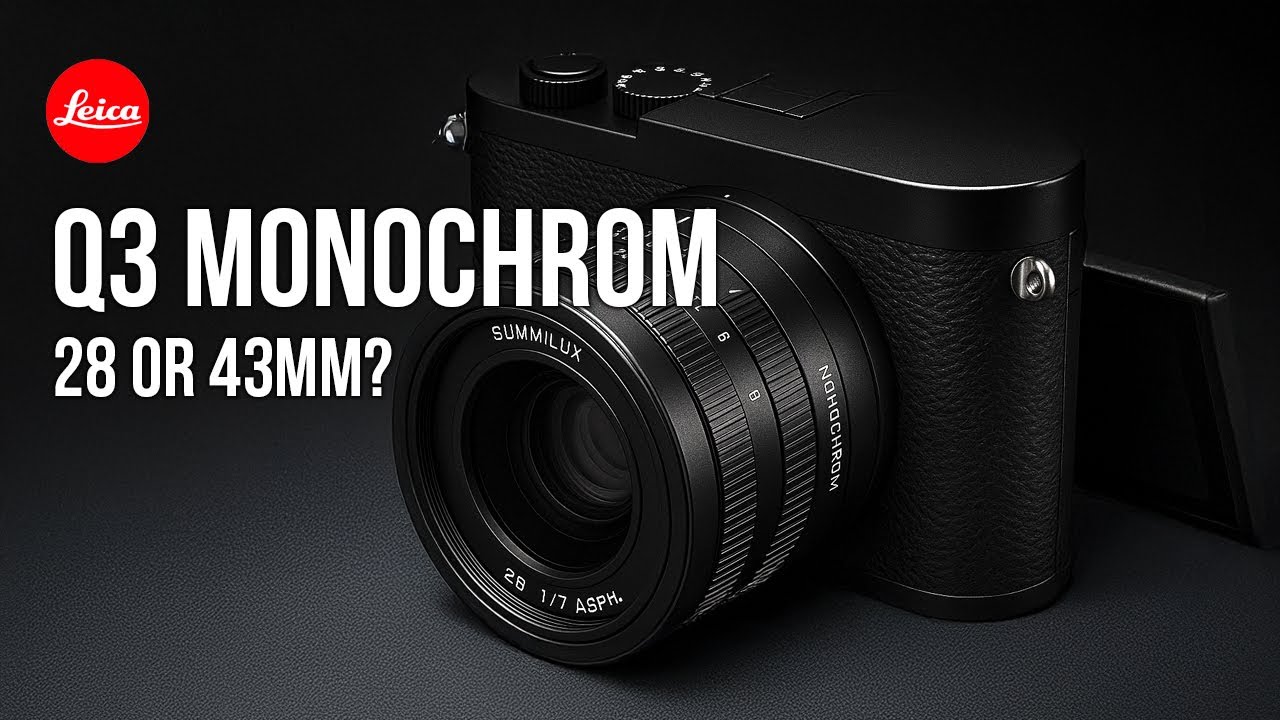 Leica Q3 Monochrome. MUSISZ TO WIEDZIEĆ!