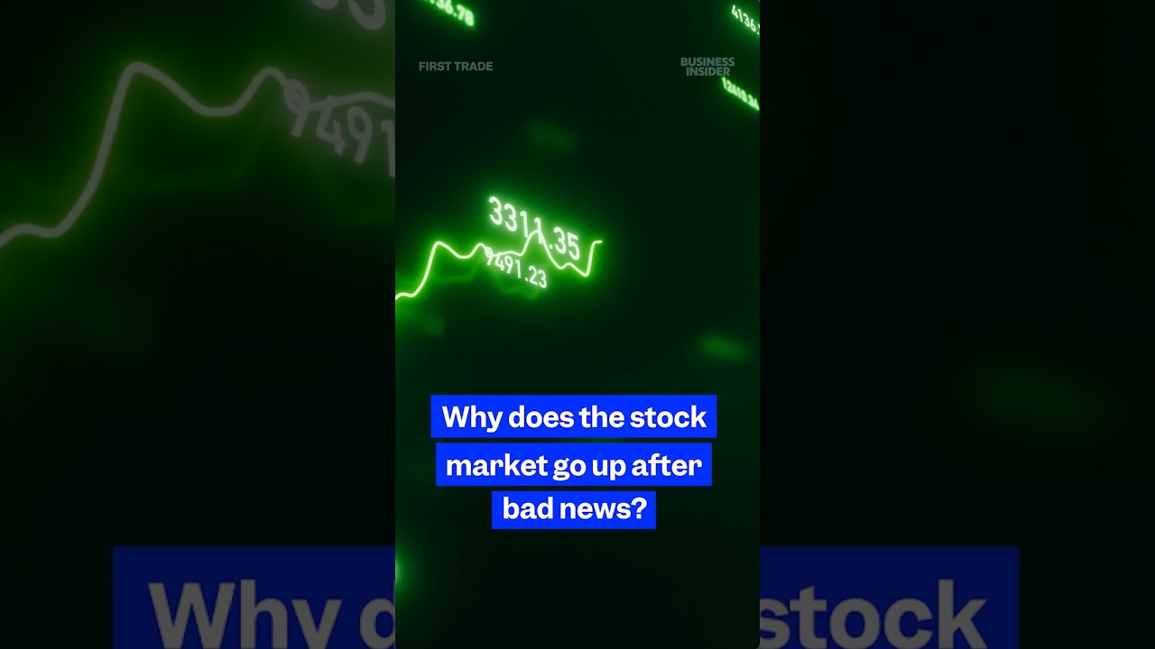 The #stockmarket isn't always reacting to the day's headlines. #investing #finance #market #economy
