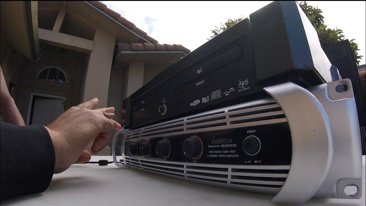 Me sorprendió! probamos 2 cerwin vega 2 jbl con un inuke 6000w