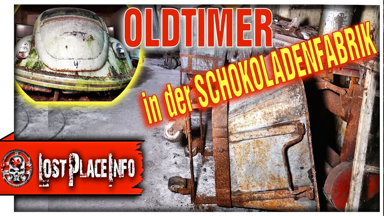 DIE SCHOKOLADENFFABRIK /  OLDTIMER seit 30 JAHREN vergessen / Lost Place