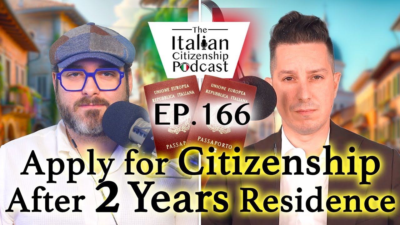 How to Apply for Italian Citizenship After 2 Years in Italy