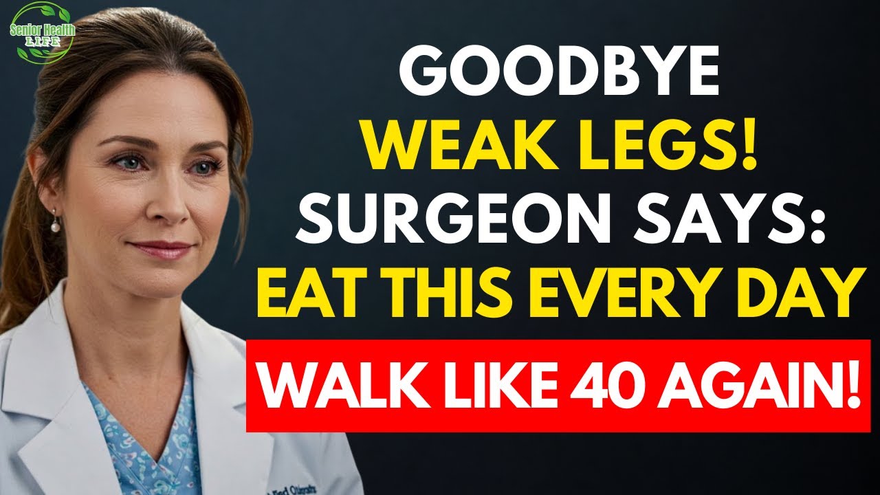 Want STRONGER Legs Even At 90? Eat THIS Every Day (Doctor Approved)