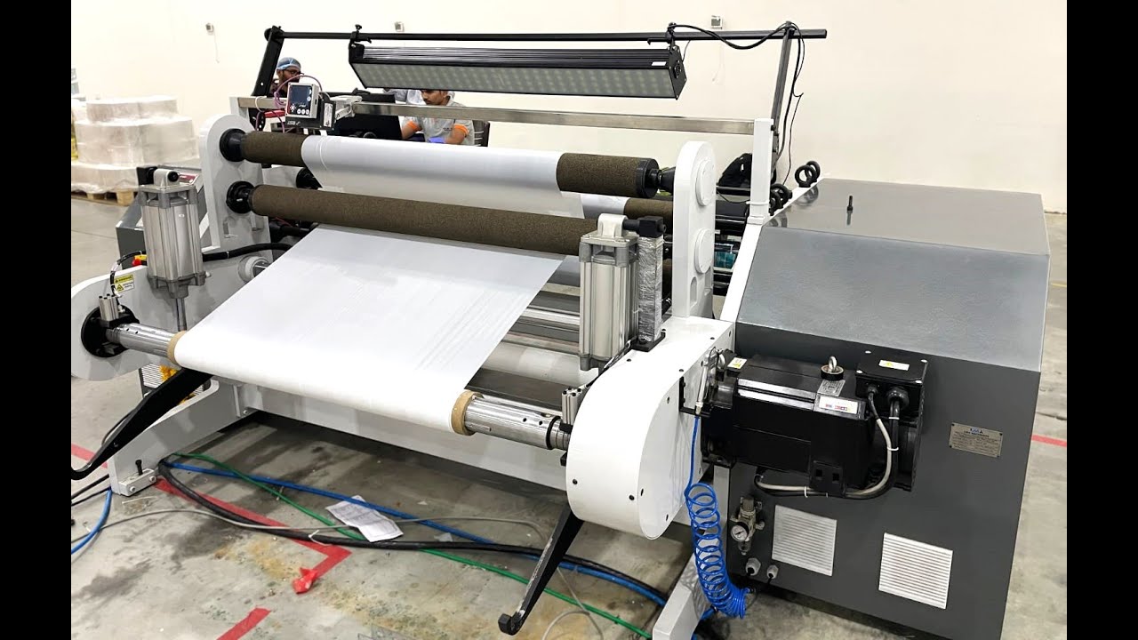 High Speed Rewinder Machine l Speed: 400 mpm l  Model: UMA R-21 l Uma Machinery l India