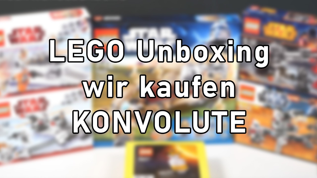 Wir kaufen deine Konvolute - LEGO Star Wars Unboxing / Haul