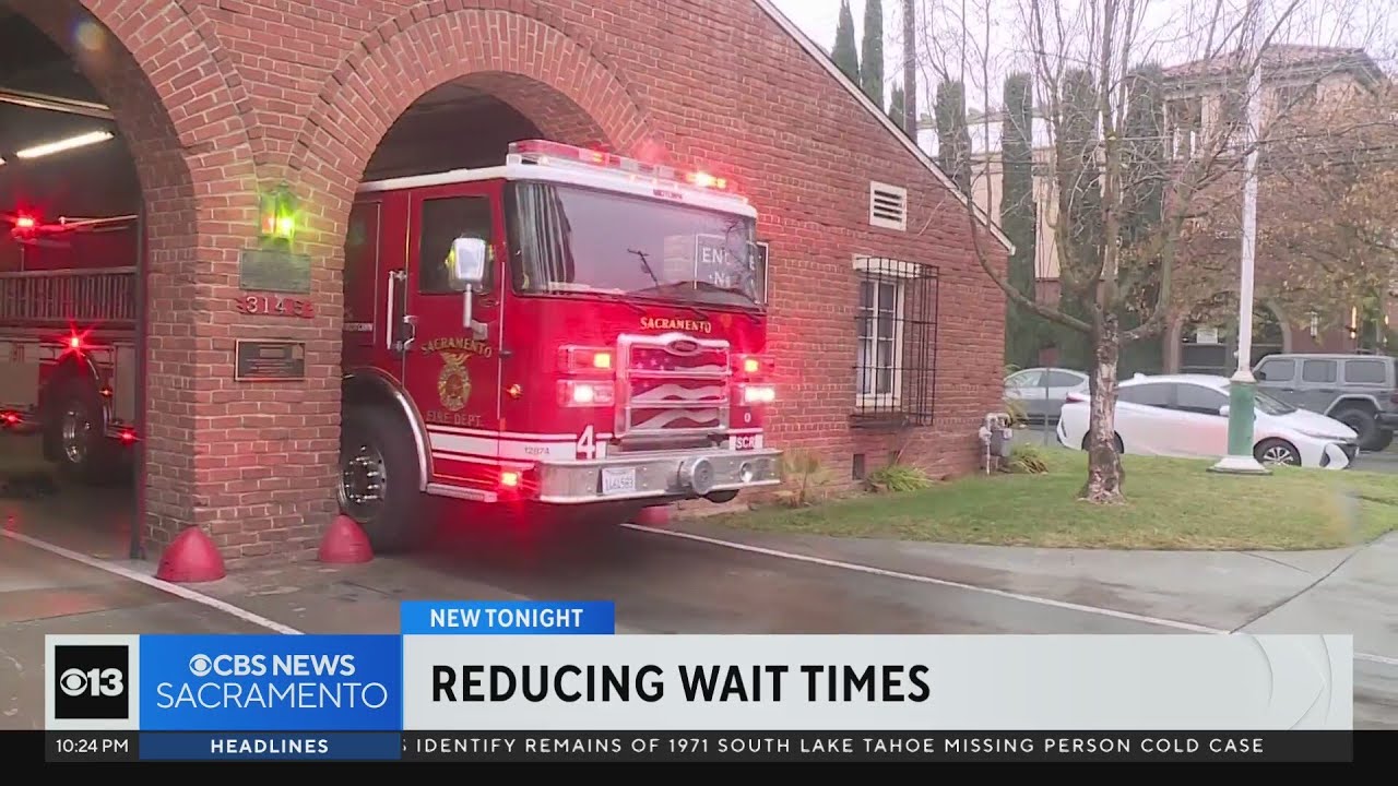 Sacramento Fire Department has new way of responding to 911 calls